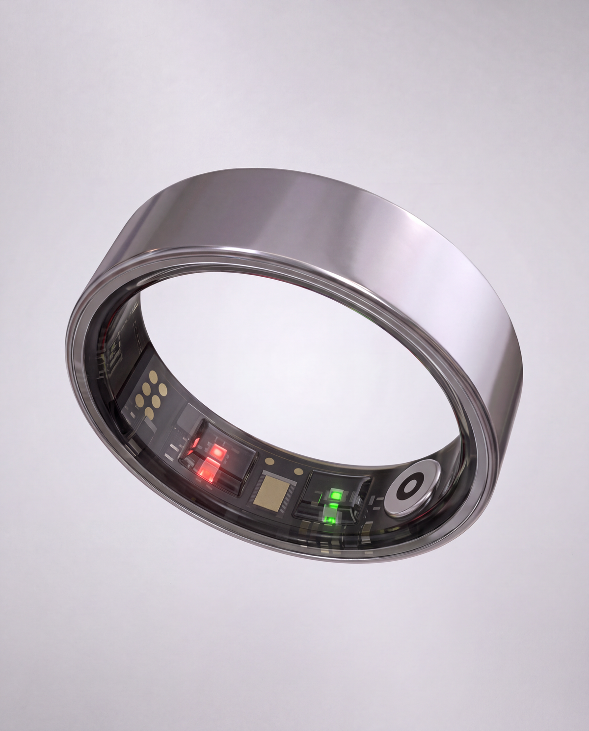 Halo Ring 4 smart ring, product photo - Silver