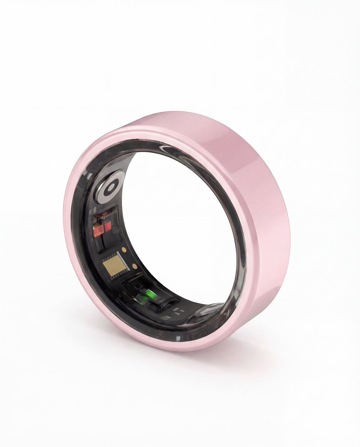Halo Ring 4 smart ring, product photo 2 - Ceramic Pink
