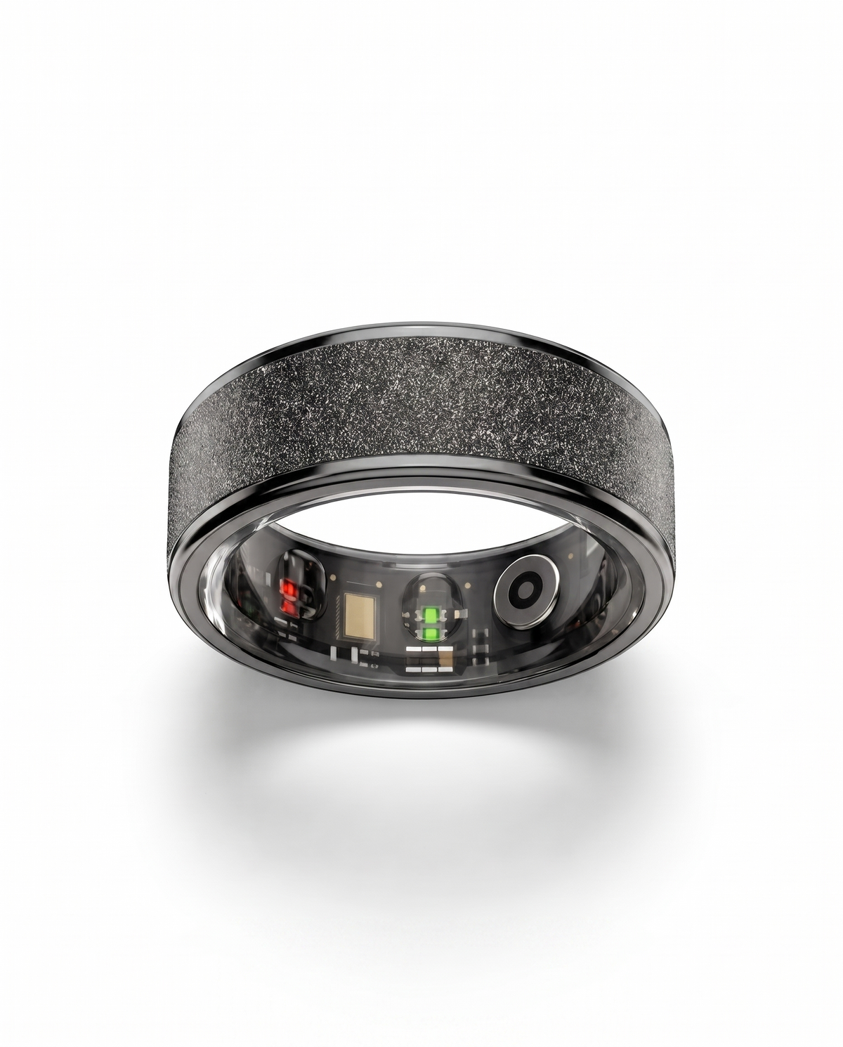 Halo Ring 4 smart ring, product photo 3 - Frosted Black