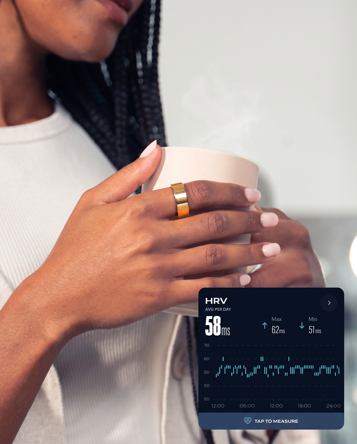 Halo Ring 4 smart ring, photo 2 - All colors