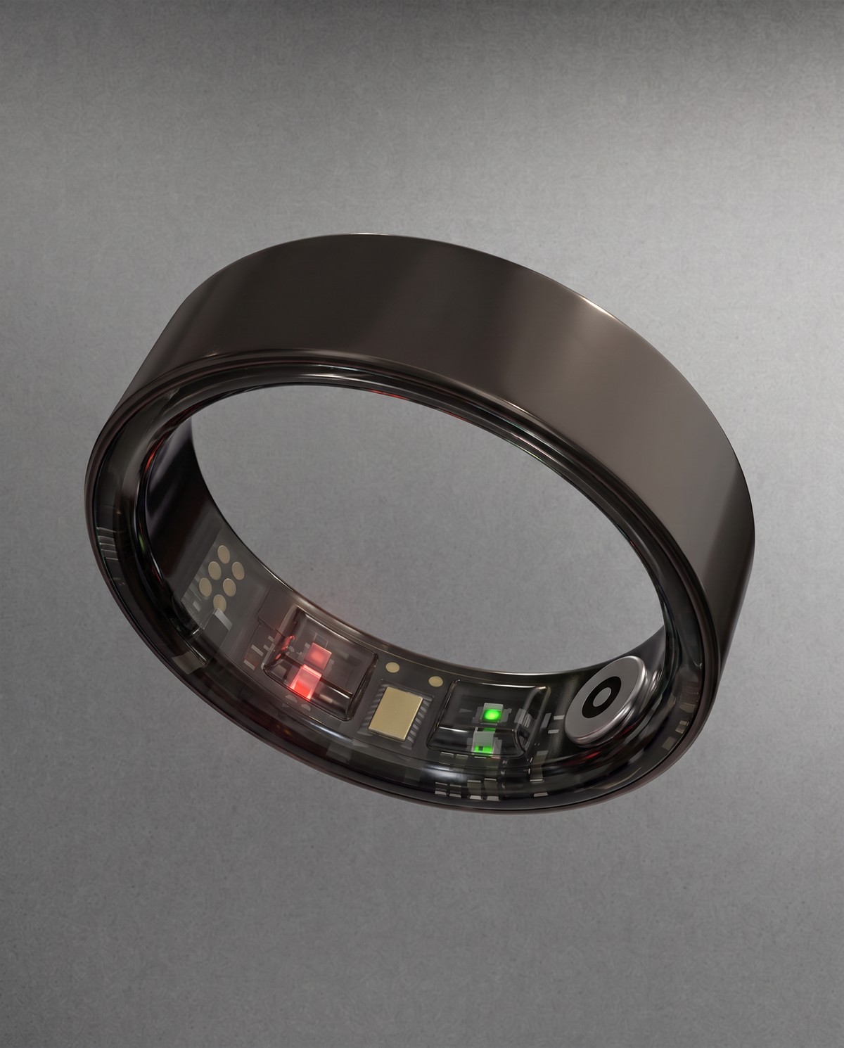 Halo Ring 4 smart ring, product photo - Black