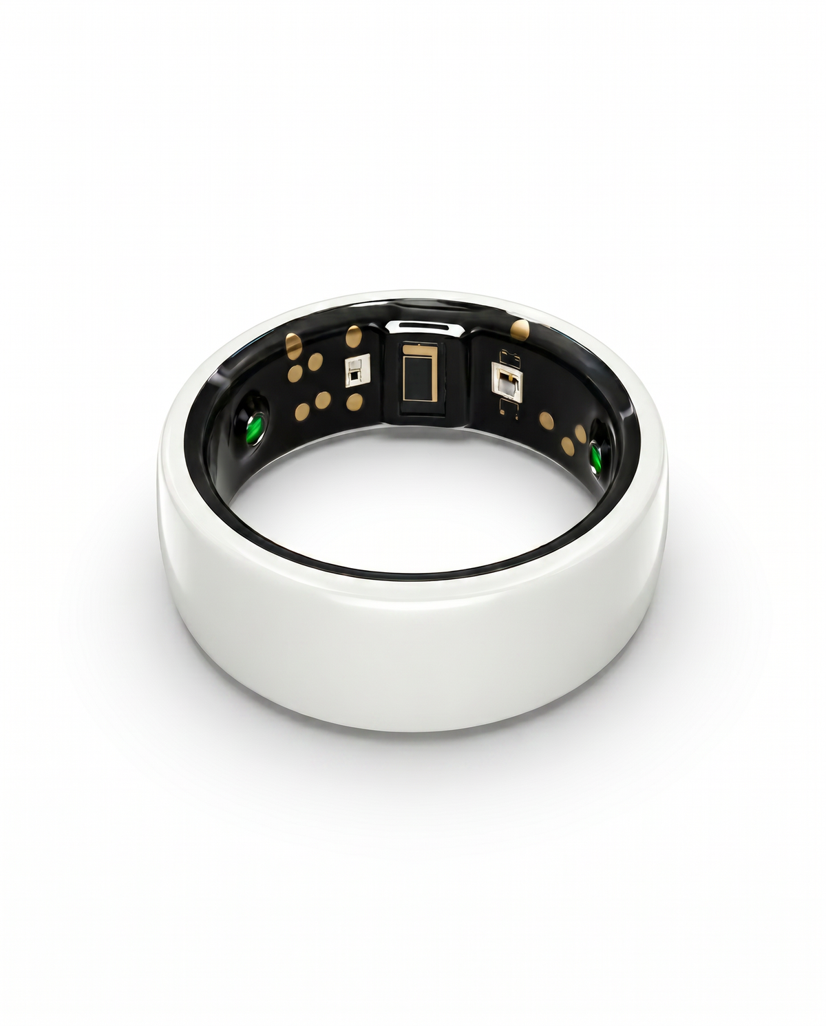 Halo Ring 4 smart ring, product photo 3 - Ceramic White