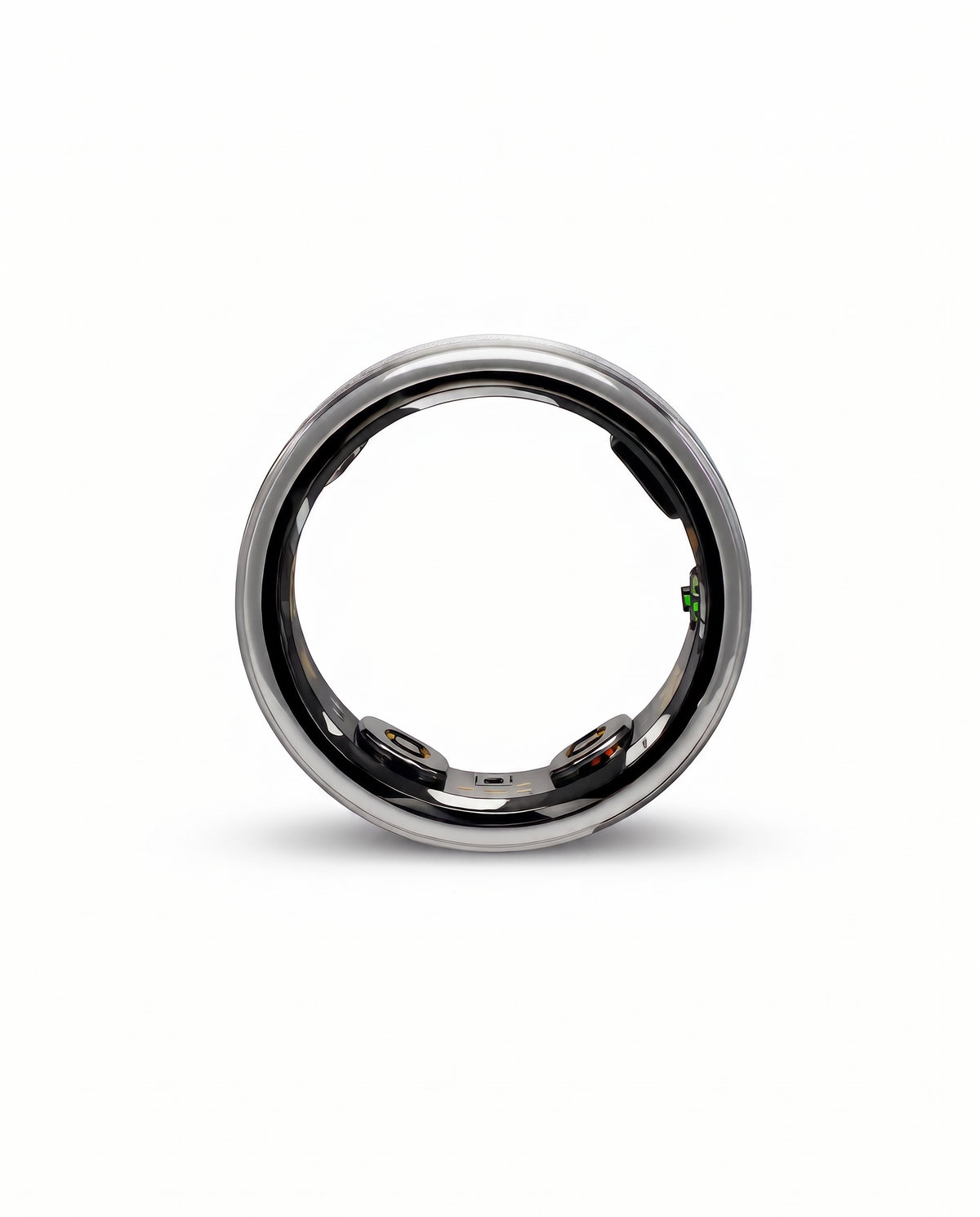Halo Ring 4 smart ring, product photo 5 - Frosted Silver